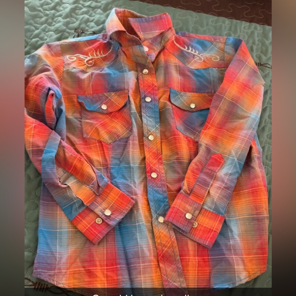 Cowgirl Legend snap shirt youth